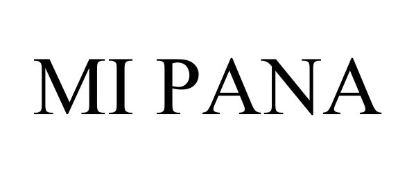 Trademark Logo MI PANA