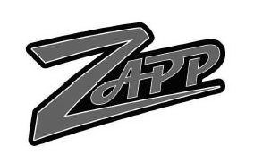 Trademark Logo ZAPP