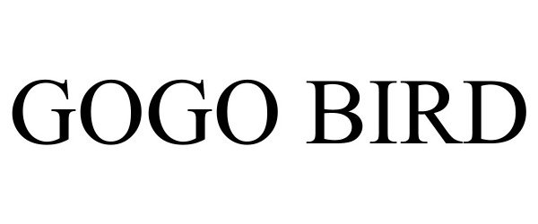 Trademark Logo GOGO BIRD