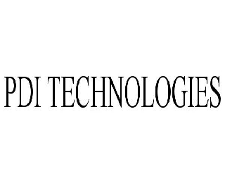  PDI TECHNOLOGIES