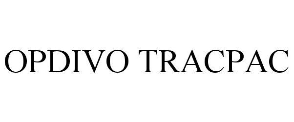 Trademark Logo OPDIVO TRACPAC