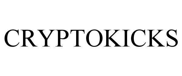 Trademark Logo CRYPTOKICKS