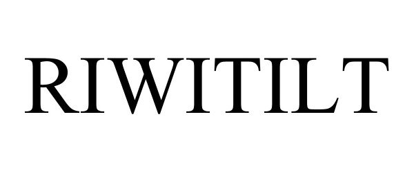 Trademark Logo RIWITILT