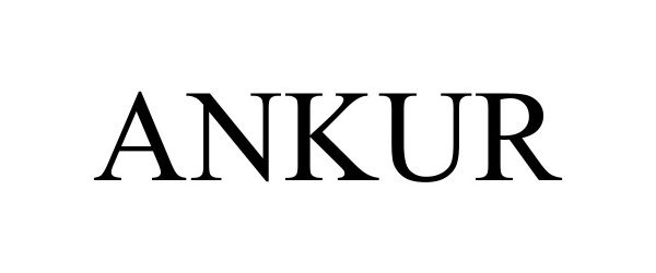 Trademark Logo ANKUR