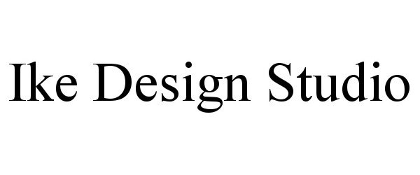 Trademark Logo IKE DESIGN STUDIO