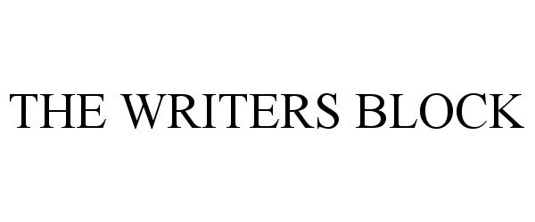  THE WRITERS BLOCK