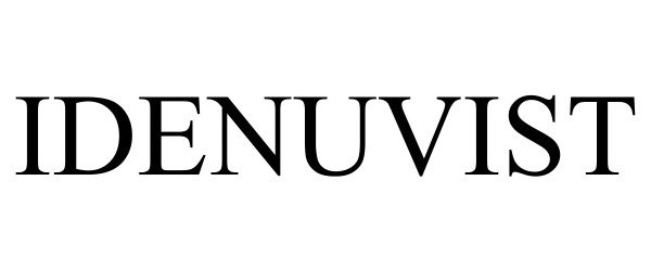 Trademark Logo IDENUVIST
