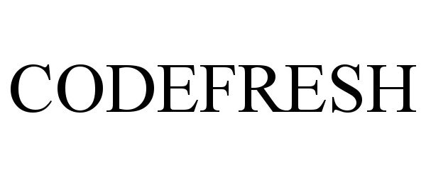 Trademark Logo CODEFRESH