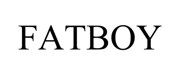 Trademark Logo FATBOY