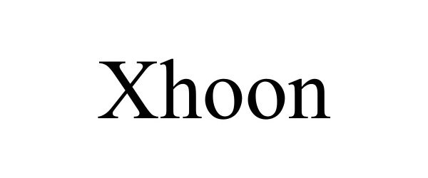 Trademark Logo XHOON