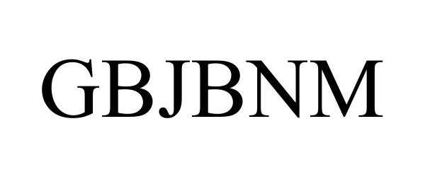 Trademark Logo GBJBNM