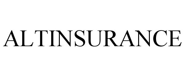 Trademark Logo ALTINSURANCE