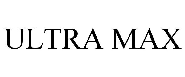 Trademark Logo ULTRA MAX