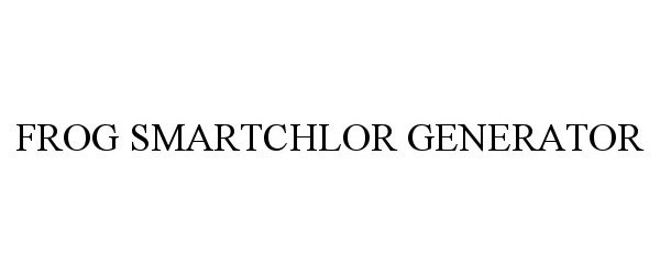  FROG SMARTCHLOR GENERATOR