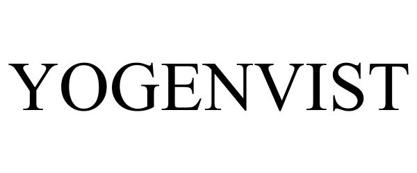 Trademark Logo YOGENVIST
