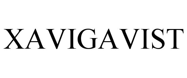 Trademark Logo XAVIGAVIST