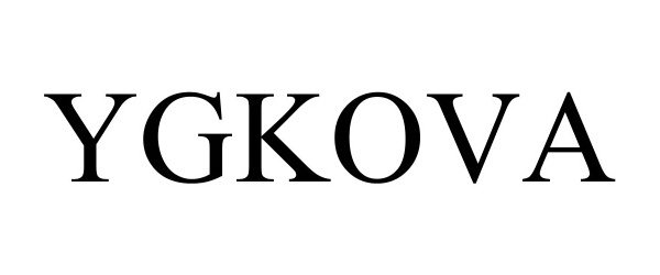 Trademark Logo YGKOVA