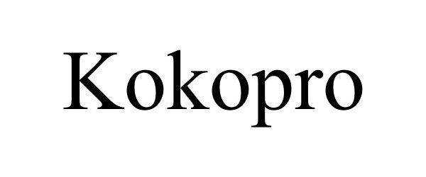  KOKOPRO