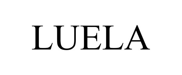 Trademark Logo LUELA