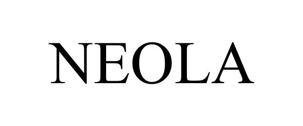Trademark Logo NEOLA