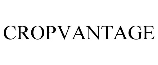 Trademark Logo CROPVANTAGE
