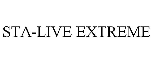  STA-LIVE EXTREME