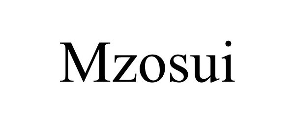  MZOSUI