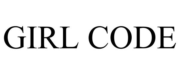 Trademark Logo GIRL CODE