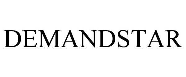 Trademark Logo DEMANDSTAR
