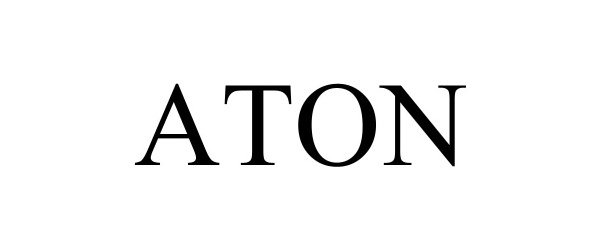 Trademark Logo ATON