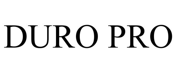 Trademark Logo DURO PRO