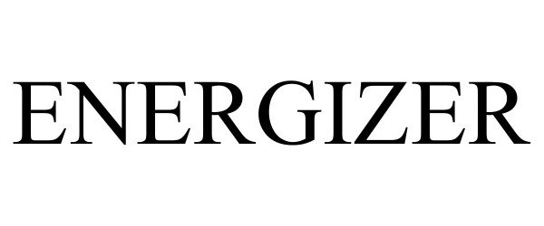 Trademark Logo ENERGIZER