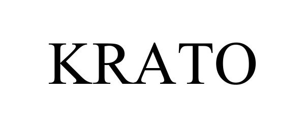 Trademark Logo KRATO