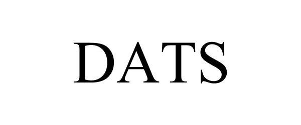 Trademark Logo DATS