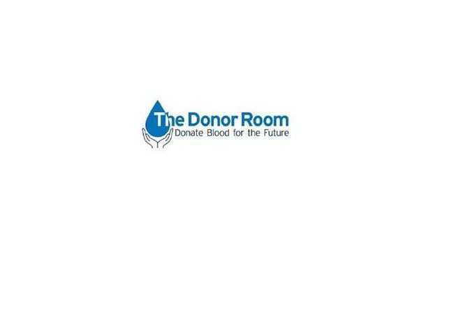 Trademark Logo THE DONOR ROOM DONATE BLOOD FOR THE FUTURE