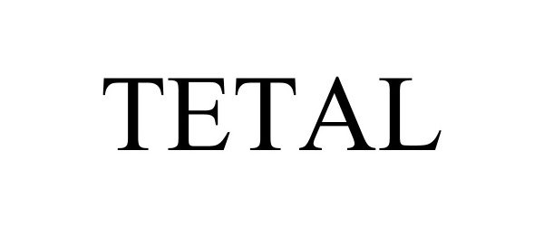 Trademark Logo TETAL