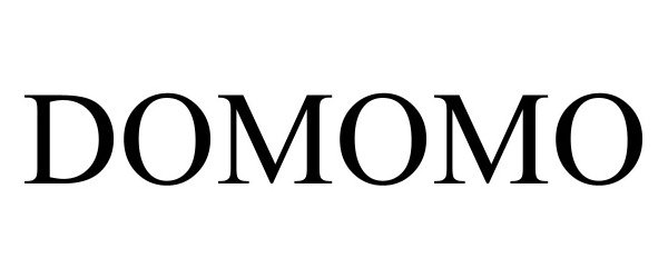 Trademark Logo DOMOMO