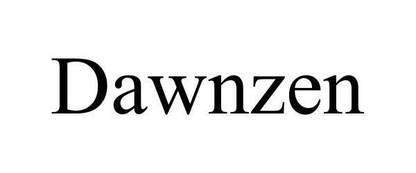 Trademark Logo DAWNZEN