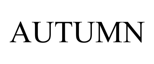 Trademark Logo AUTUMN