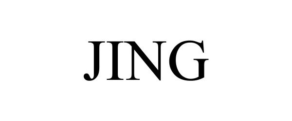 Trademark Logo JING