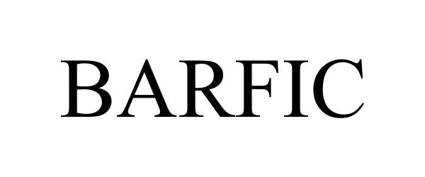 Trademark Logo BARFIC