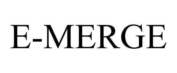 Trademark Logo E-MERGE
