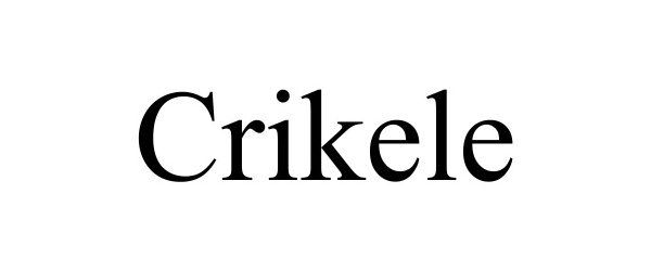  CRIKELE