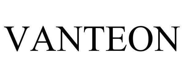 Trademark Logo VANTEON