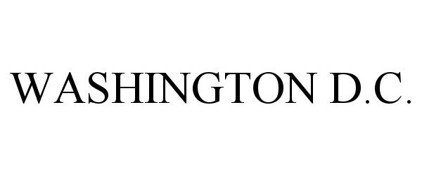 Trademark Logo WASHINGTON D.C.