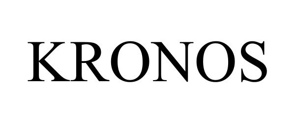 Trademark Logo KRONOS