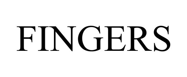 Trademark Logo FINGERS