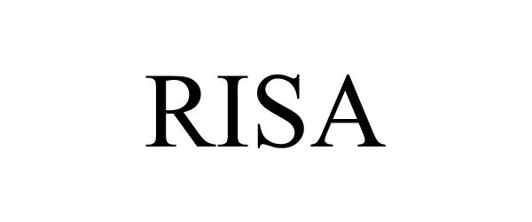 Trademark Logo RISA