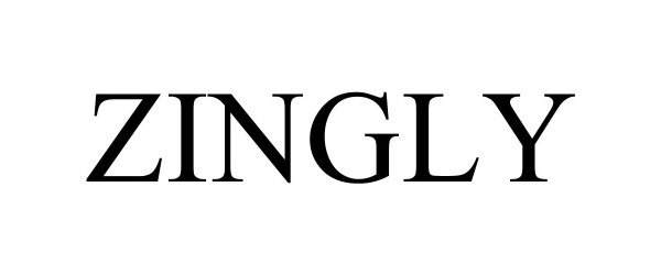 Trademark Logo ZINGLY