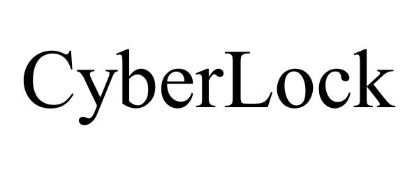 Trademark Logo CYBERLOCK